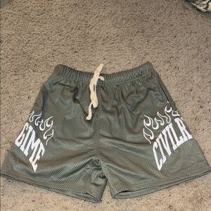 Civil Regime - Green Men's Shorts
